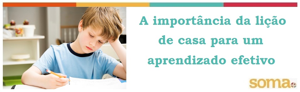 A importância da lição de casa para um aprendizado efetivo